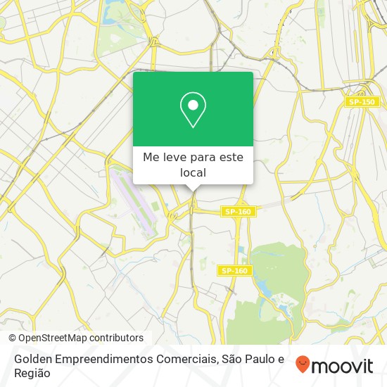Golden Empreendimentos Comerciais, Avenida Jabaquara, 1602 Saúde São Paulo-SP 04045-010 mapa