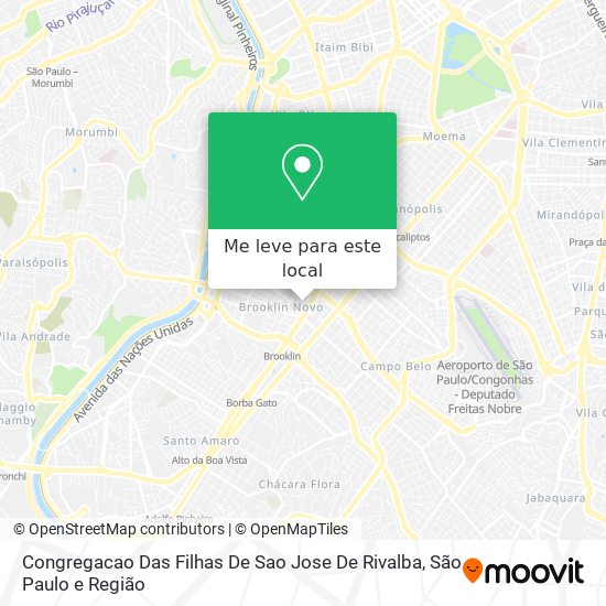 Congregacao Das Filhas De Sao Jose De Rivalba mapa