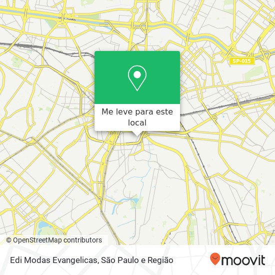 Edi Modas Evangelicas, Rua Glicério, 220 Sé São Paulo-SP 08230-090 mapa