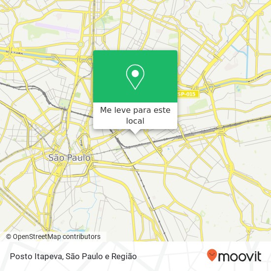 Posto Itapeva, Rua do Hipódromo, 419 Brás São Paulo-SP 03051-000 mapa