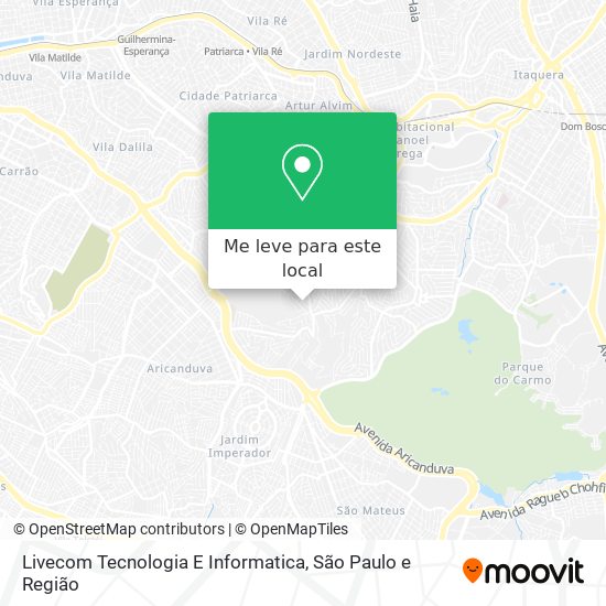 Livecom Tecnologia E Informatica mapa