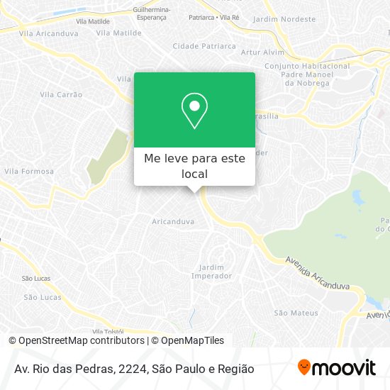 Av. Rio das Pedras, 2224 mapa