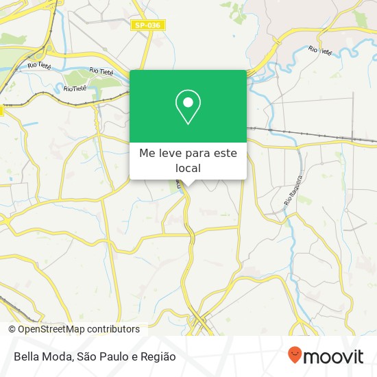 Bella Moda, Rua Américo Sugai, 485 Vila Jacuí São Paulo-SP 08060-380 mapa