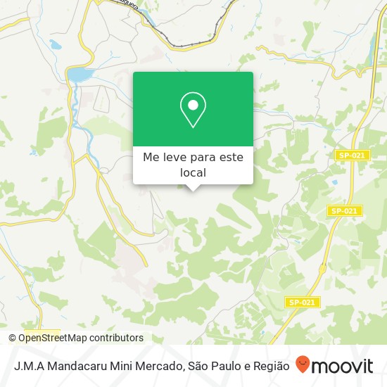 J.M.A Mandacaru Mini Mercado, Travessa Cachoeira Paulo Afonso, 2 Cidade Tiradentes São Paulo-SP 08471-000 mapa