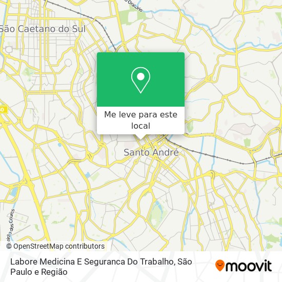 Labore Medicina E Seguranca Do Trabalho mapa