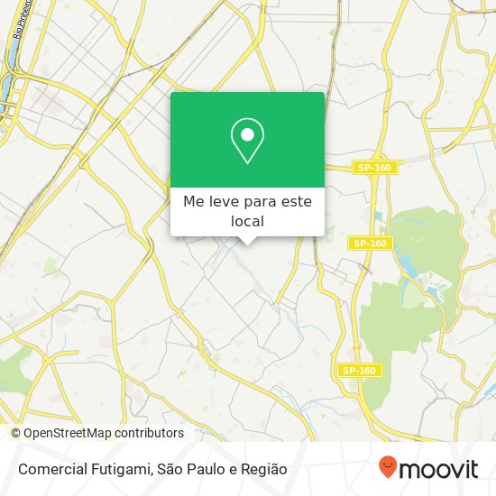 Comercial Futigami, Rua Vitoriana Jabaquara São Paulo-SP 04351-010 mapa