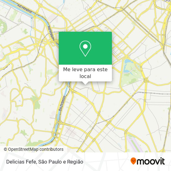 Delicias Fefe mapa