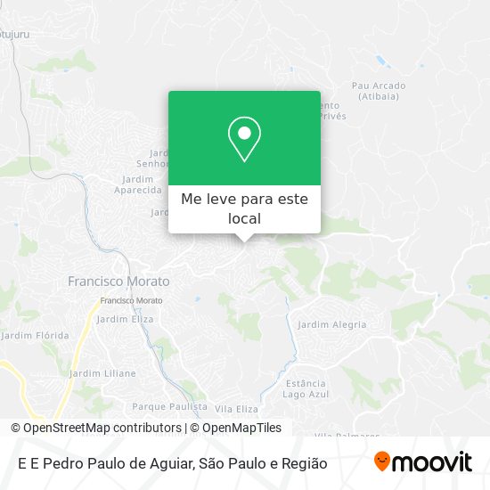 E E Pedro Paulo de Aguiar mapa