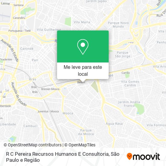 R C Pereira Recursos Humanos E Consultoria mapa