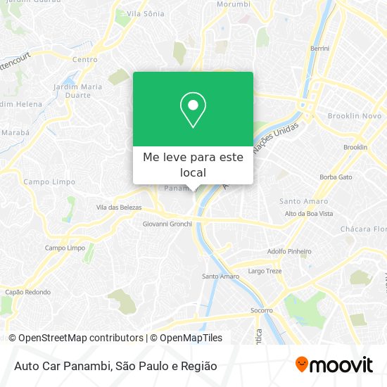 Auto Car Panambi mapa