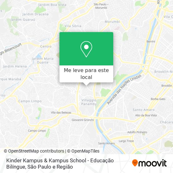 Kinder Kampus & Kampus School - Educação Bilíngue mapa