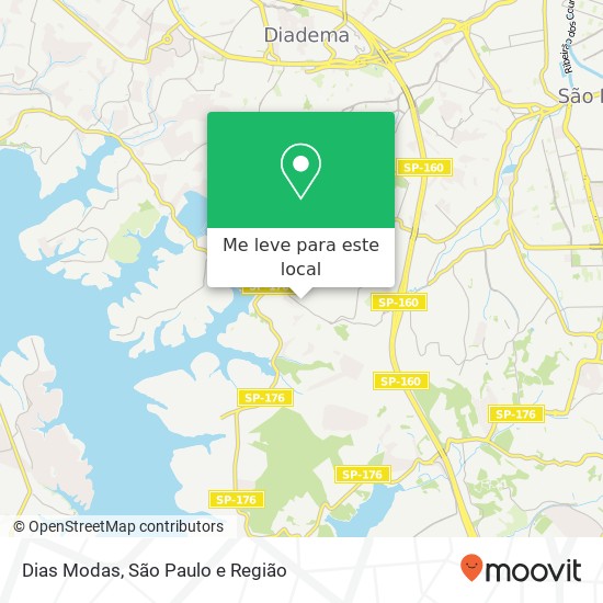 Dias Modas, Avenida Nossa Senhora dos Navegantes, 621 Eldorado Diadema-SP 09972-260 mapa