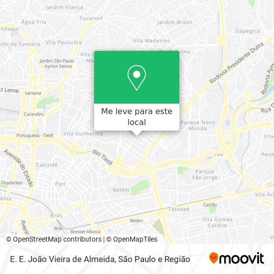 Como Chegar Ate E E Joao Vieira De Almeida Em Vila Maria De Onibus Ou Metro Moovit