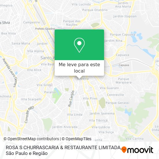 ROSA S CHURRASCARIA & RESTAURANTE LIMITADA mapa