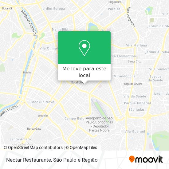 Nectar Restaurante mapa