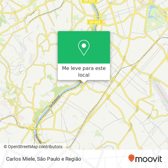 Carlos Miele, Avenida Doutor Chucri Zaidan Santo Amaro São Paulo-SP 04583-110 mapa