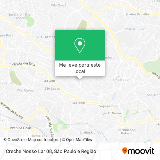 Creche Nosso Lar 08 mapa