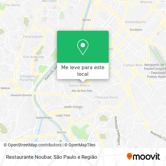 Restaurante Noubar mapa