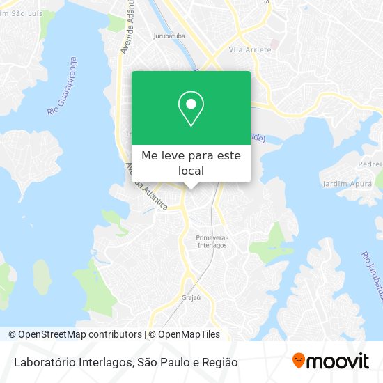 Laboratório Interlagos mapa