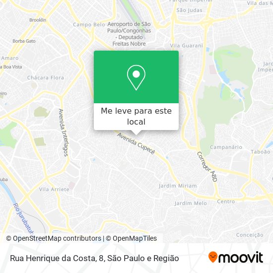 Rua Henrique da Costa, 8 mapa