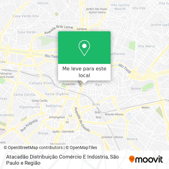 Atacadão Distribuição Comércio E Indústria mapa
