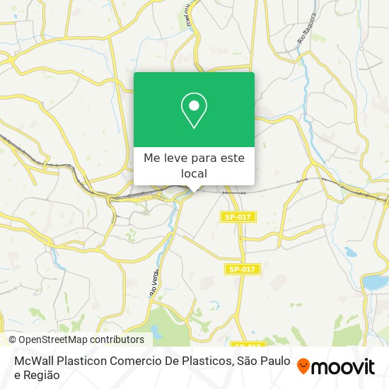 McWall Plasticon Comercio De Plasticos mapa