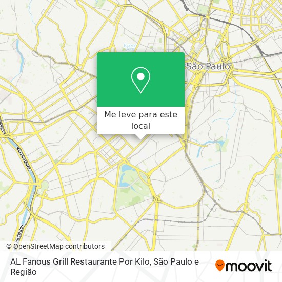 AL Fanous Grill Restaurante Por Kilo mapa