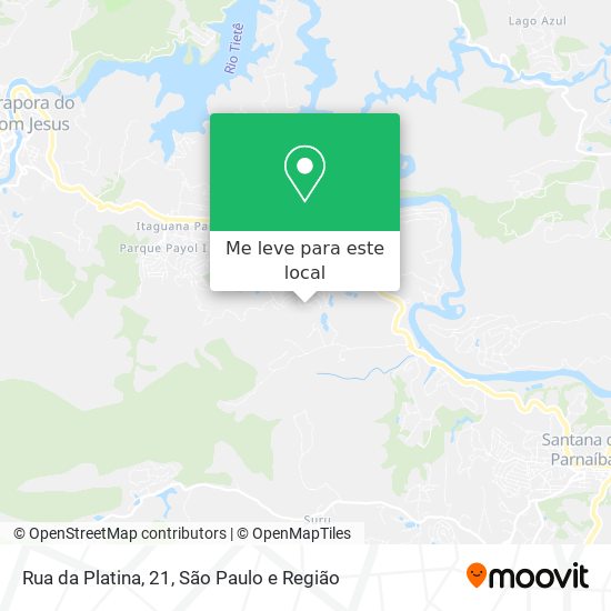 Rua da Platina, 21 mapa