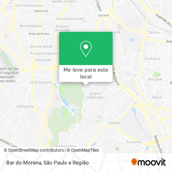Bar do Morena mapa