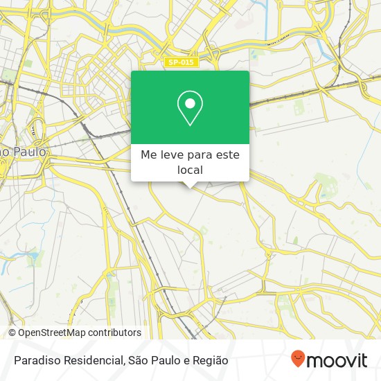 Paradiso Residencial, Rua Marquês de Valença, 581 Móoca São Paulo-SP 03182-040 mapa