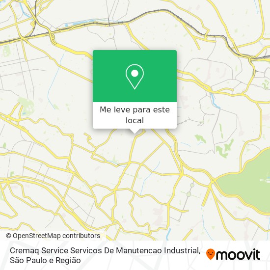 Cremaq Service Servicos De Manutencao Industrial mapa