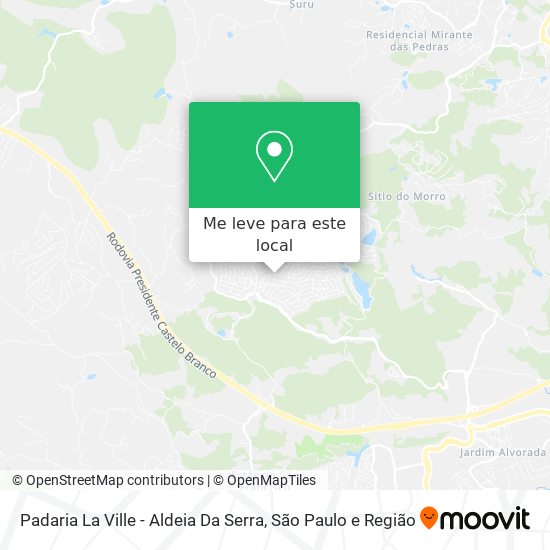 Padaria La Ville - Aldeia Da Serra mapa