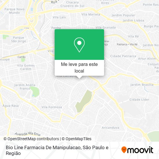 Bio Line Farmacia De Manipulacao mapa