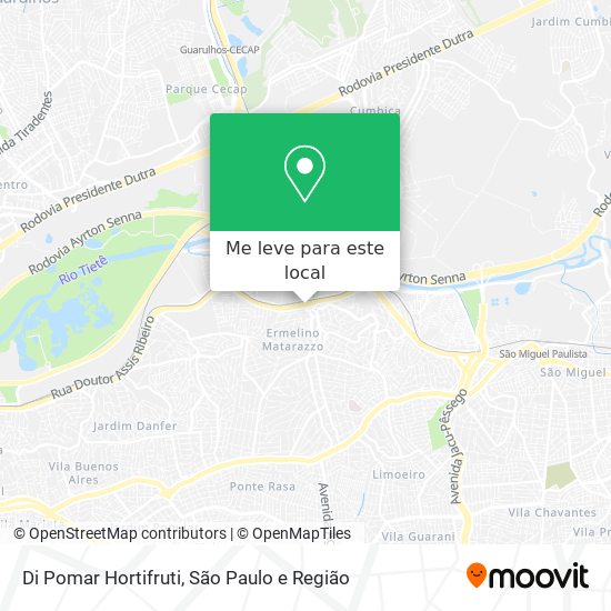 Di Pomar Hortifruti mapa