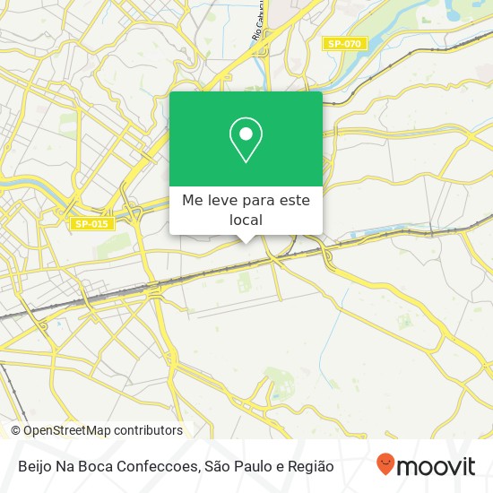 Beijo Na Boca Confeccoes, Rua Doutor Raul da Rocha Medeiros, 157 Tatuapé São Paulo-SP 03071-100 mapa