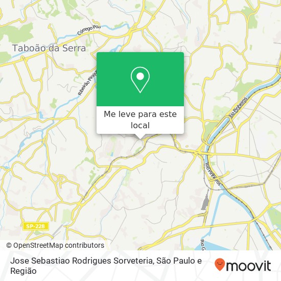 Jose Sebastiao Rodrigues Sorveteria, Rua Adolfo Campos de Araújo, 24 Campo Limpo São Paulo-SP 05778-090 mapa