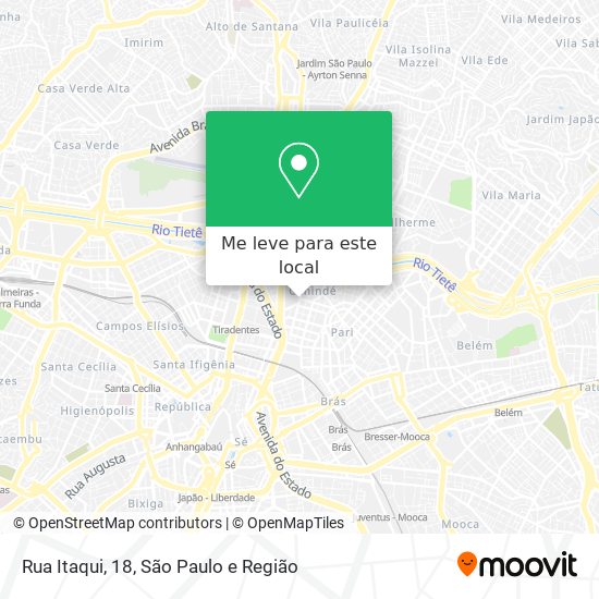 Rua Itaqui, 18 mapa