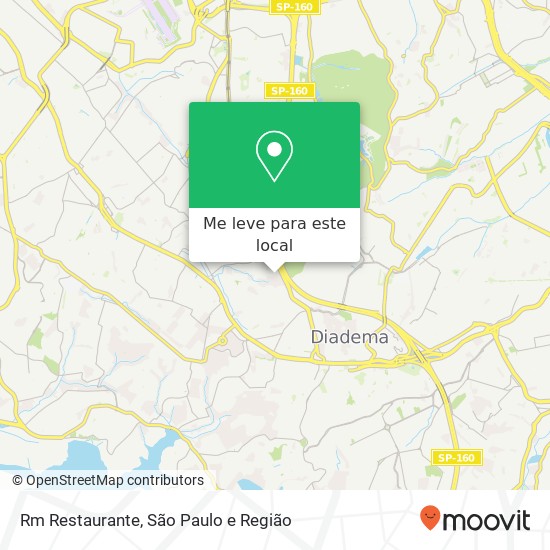 Rm Restaurante, Rua Mossul, 114 Jabaquara São Paulo-SP 04414-260 mapa