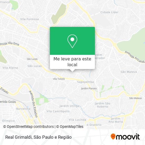 Real Grimaldi mapa