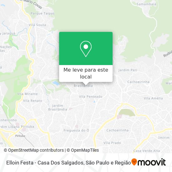 Elloin Festa - Casa Dos Salgados mapa