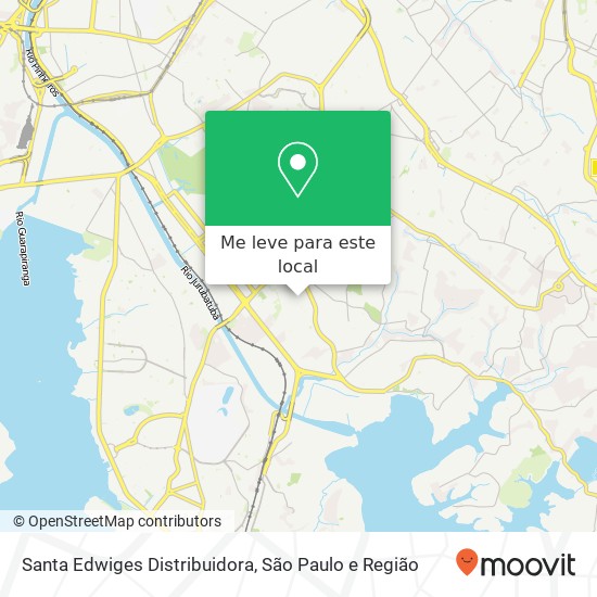 Santa Edwiges Distribuidora, Rua João Ferreira de Abreu, 186 Campo Grande São Paulo-SP 04445-140 mapa