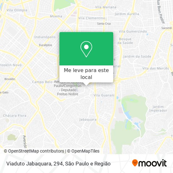 Viaduto Jabaquara, 294 mapa