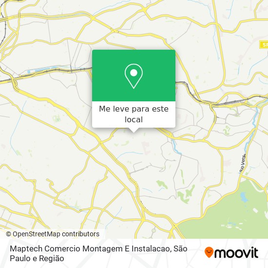 Maptech Comercio Montagem E Instalacao mapa