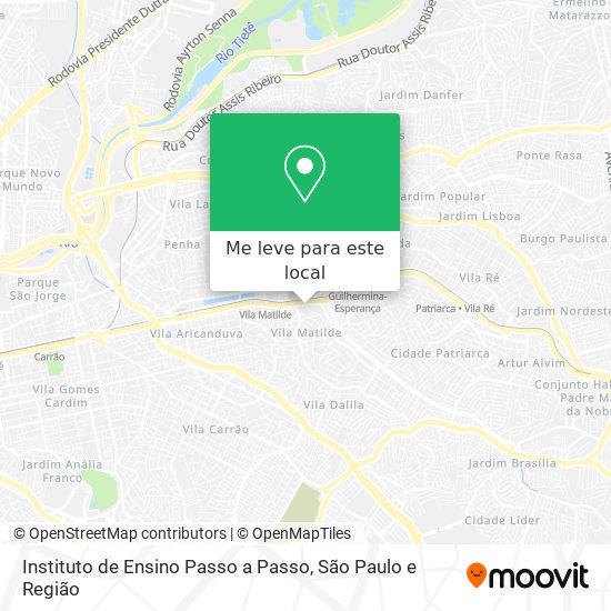 Instituto de Ensino Passo a Passo mapa