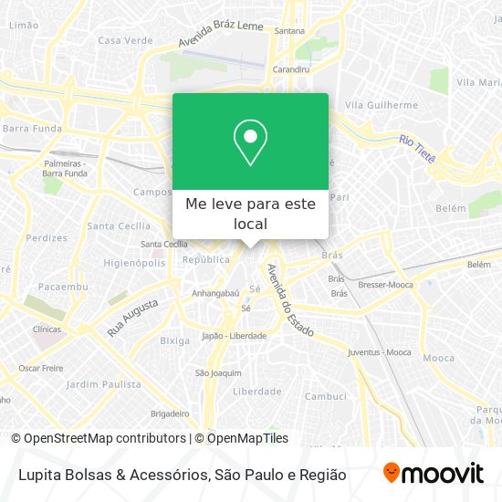 Lupita Bolsas & Acessórios mapa