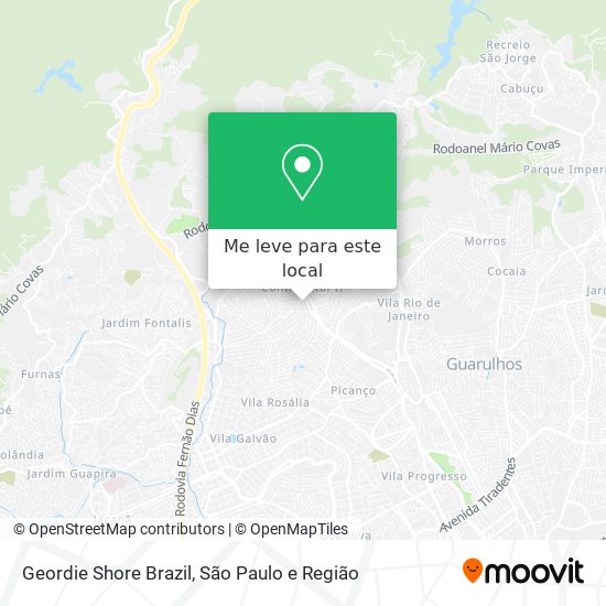 Geordie Shore Brazil mapa