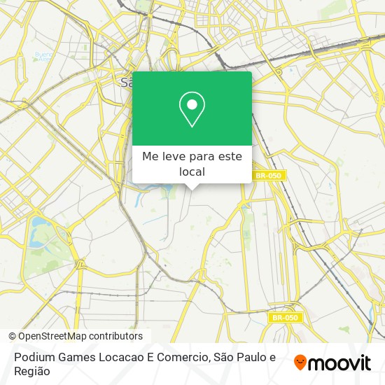 Podium Games Locacao E Comercio mapa