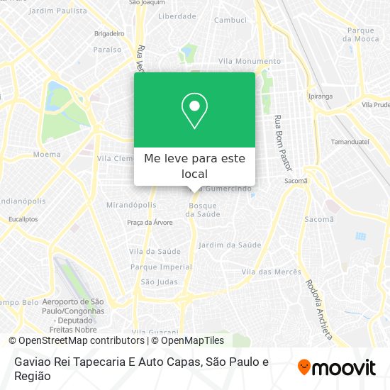 Gaviao Rei Tapecaria E Auto Capas mapa