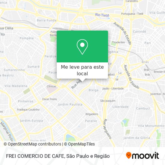 FREI COMERCIO DE CAFE mapa