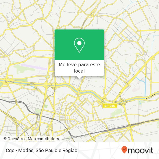 Cqc - Modas, Rua Ambaúba, 12 Vila Guilherme São Paulo-SP 02051-030 mapa